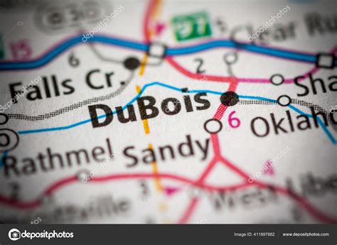 Dubois Pennsylvania Usa Map Stock Photo by ©aliceinwonderland2020 411897882