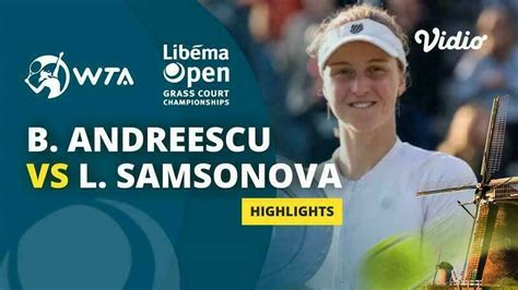 Final: Bianca Andreescu vs Liudmila Samsonova - Highlights | WTA Libema ...