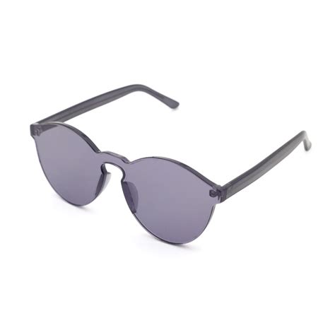 Black Rimless Sunglasses