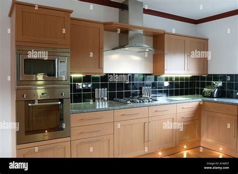 modern kitchen with new appliances Stock Photo - Alamy