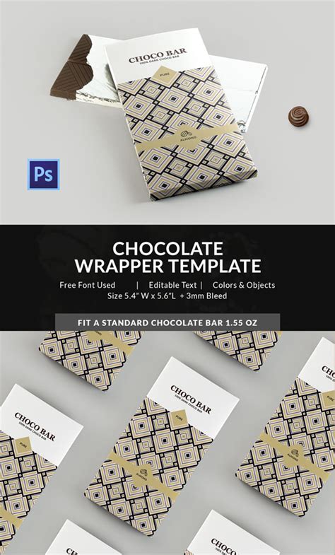 25+ Excellent Chocolate Packaging Designs | Free & Premium Templates