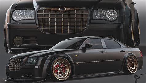 OG Chrysler 300C SRT-8 Digitally Switches to JDM, Doesn't Miss the VIP Style Mark - autoevolution