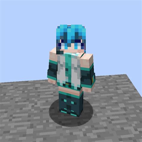 Hatsune Miku Skin (1.9 transparency + layers) - Skins - Mapping and ...