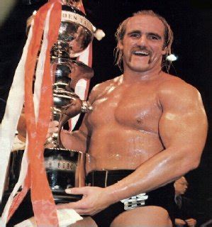 Hulk Hogan Winning a Trophy in Japan