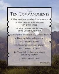 Image result for the ten commandments kjv 1611 | Ten commandments, Read ...