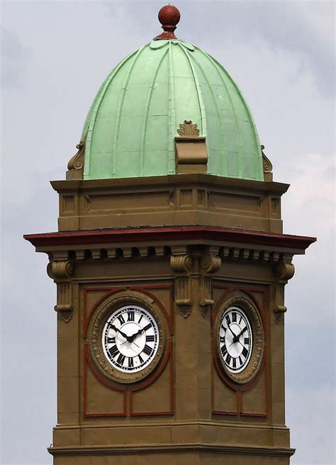 Repairs to Auburn's Phoenix Building clock tower complete | Local News | auburnpub.com