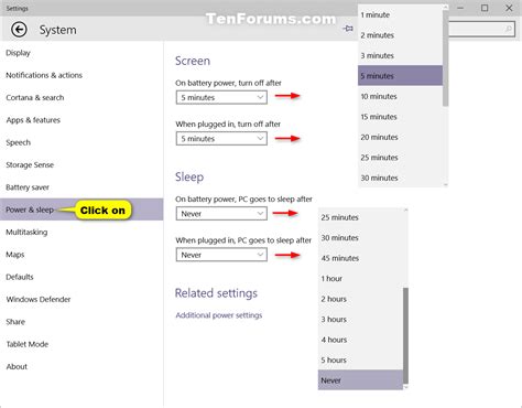 Power Plan Settings - Change in Windows 10 - Windows 10 Forums