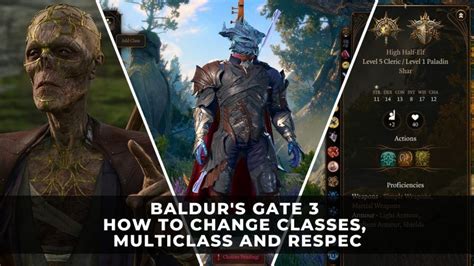 Baldur's Gate 3 | How to Change Classes, Multiclass and Respec - KeenGamer