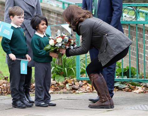 Kate Middleton Visiting Robin Hood Primary School 2017 | POPSUGAR ...