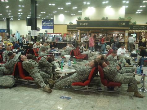 War - US soldiers in Shannon airport, Ireland | Shannon Airp… | Flickr