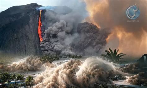 GEMPAR! Gempa Bumi, Tsunami & Letusan Gunung Berapi Mengamuk Di Pulau ...