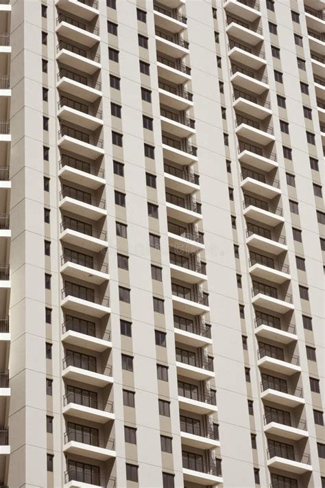 High rise apartments stock image. Image of balcony, architecture ...