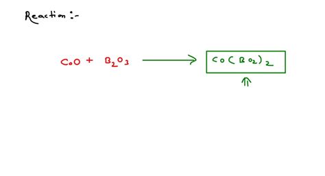 SOLVED:In the borax bead test of Co^2+, the blue colour of bead is due to the formation of (a ...