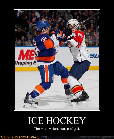 Very Demotivational - ice hockey - Very Demotivational Posters - Start Your Day Wrong ...