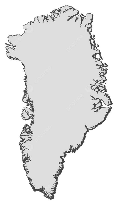 Map Of Greenland Political Map Of Greenland With The Several ...