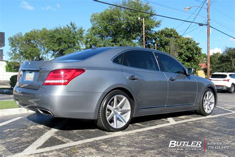 Hyundai Equus with 20in Niche Verona Wheels exclusively from Butler Tires and Wheels in Atlanta ...