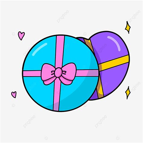Birthday Gift Box Clipart Vector, Cute Ribbon Gift Box Cartoon Birthday Clip Art, Birthday ...