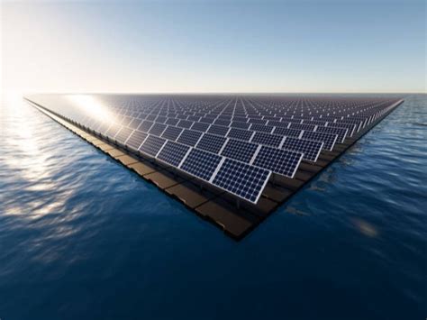 Floating Solar Plant Installation