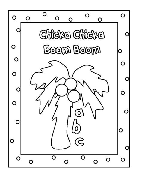 Chicka Chicka Boom Boom Free Printables - Printable Templates