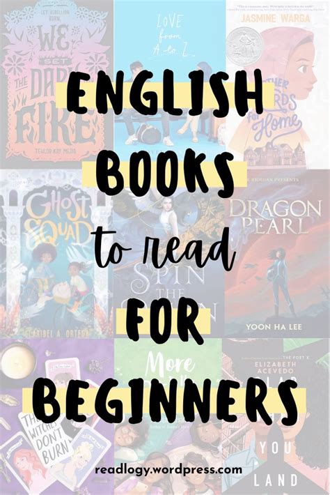 Beginner’s Guide to English Books + Recommendations! | English book ...