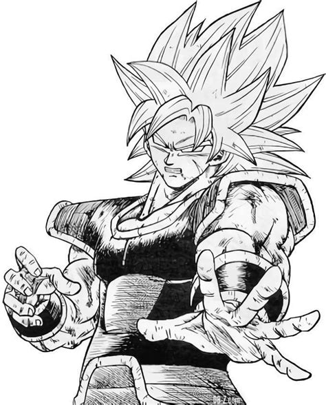 Broly Art by Toyotaro : r/Dragonballsuper