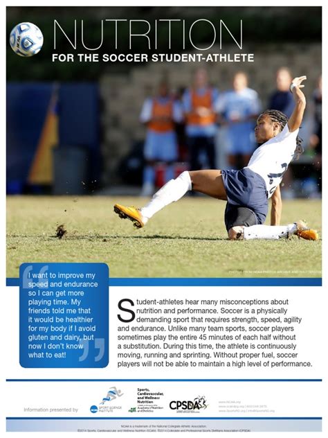 Nutrition For Soccer Student-Athletes Web Version | PDF | Nutrition | Diet & Nutrition