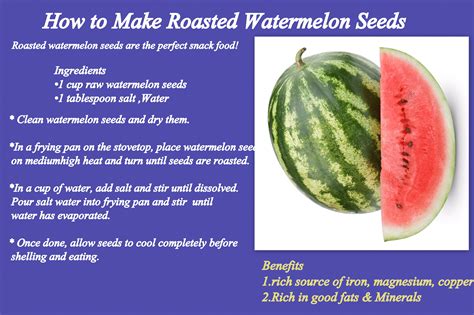 How to Make Roasted Watermelon Seeds | Roasted watermelon seeds ...