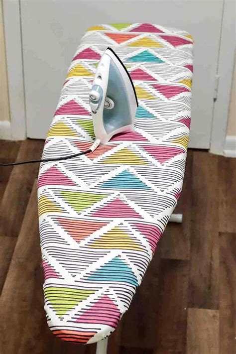 How To Make An Ironing Board Cover With A Free Printable Pattern