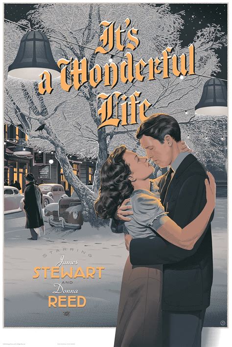 INSIDE THE ROCK POSTER FRAME BLOG: Laurent Durieux It's a Wonderful Life Poster Release