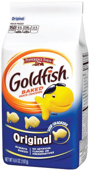 Goldfish Crackers Nutrition Label