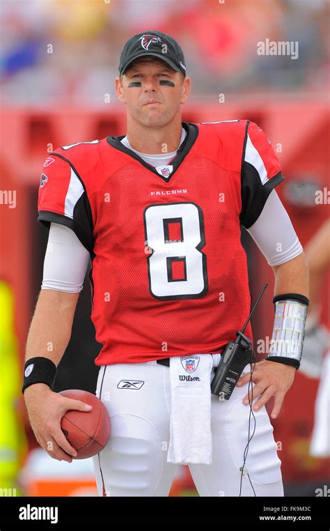 Tampa, FL, USA. 25th Sep, 2011. Atlanta Falcons quarterback Chris Redman (8) during the Falcons ...