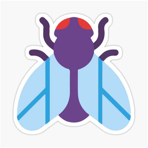 "Fly emoji" Sticker for Sale by ThatBanana | Redbubble