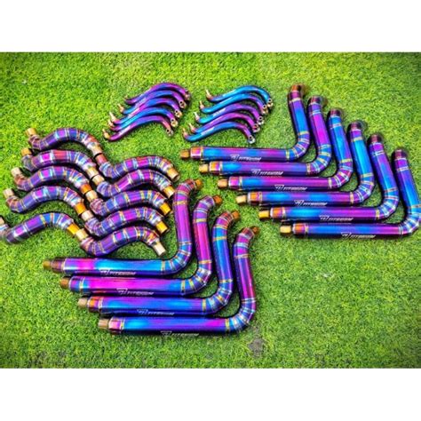 PZ Titanium Steel Radiator Hose for Raider150fi(Malaysian or Thai ...