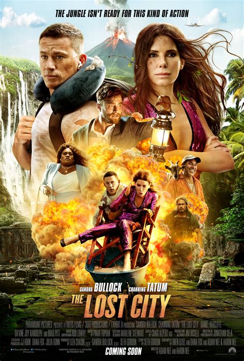 Official poster for The Lost City (March 2022) : r/movies