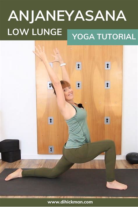 How to do anjaneyasana, low lunge for beginners - Di Hickman