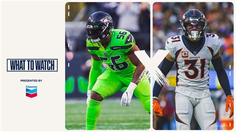 What To Watch In The Seahawks’ Season Opener vs. The Broncos