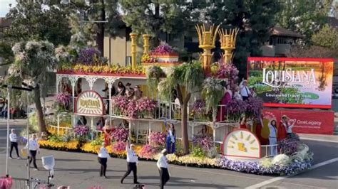 See the "Louisiana Celebration Riverboat" in the Rose Parade!