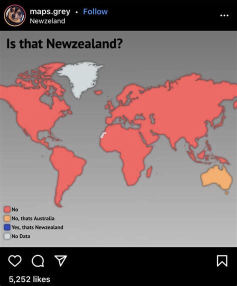 A map without New Zealand : MapsWithoutNZ