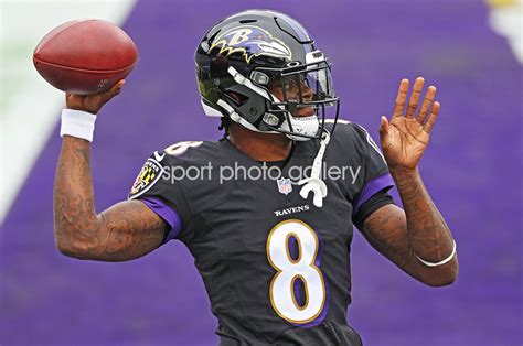 Quarterback Lamar Jackson Baltimore Ravens v Tennessee Titans 2020 ...