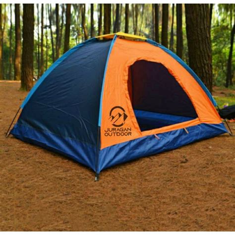 Tenda camping 2 Orang Tenda Gunung Kemping Murah Tenda Outdoor Hiking ...