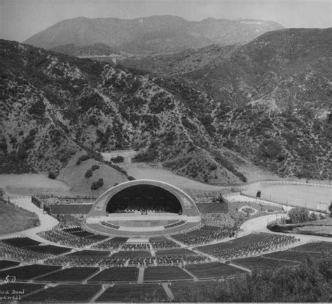 The first shell at The Hollywood Bowl. | California history, Los ...