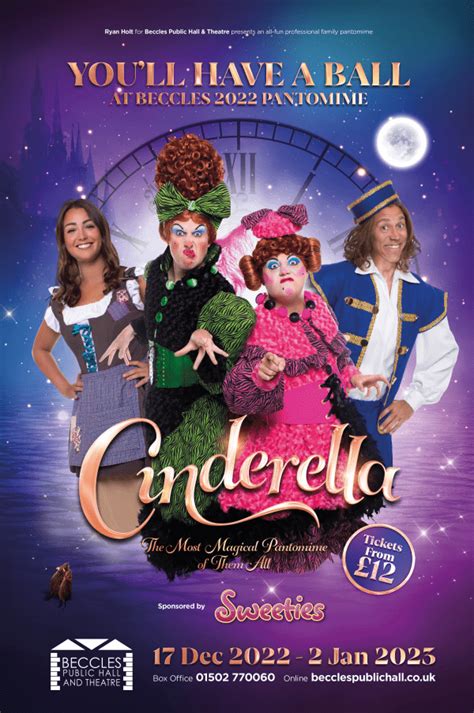 Cinderella - Family Pantomime 2022/23 at Beccles Public Hall And Theatre event tickets from ...