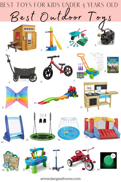 Toys To Keep Them Playing: The 42 Best Outdoor Gifts For Kids - arinsolangeathome