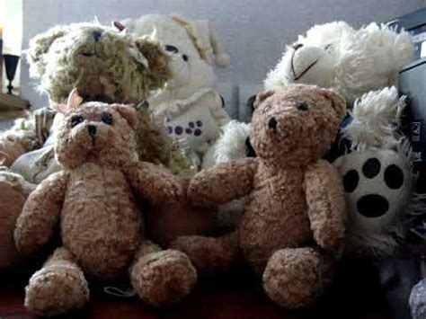 Teddy bears collection - YouTube