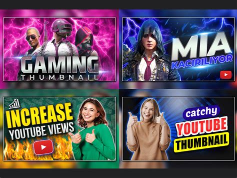 Gaming Youtube Thumbnail Design Template by Rifat Tanvir on Dribbble