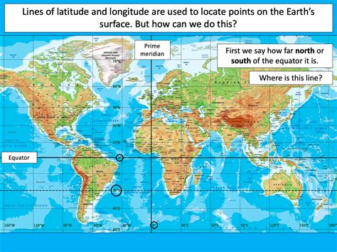 Map Of The World With Longitude And Latitude