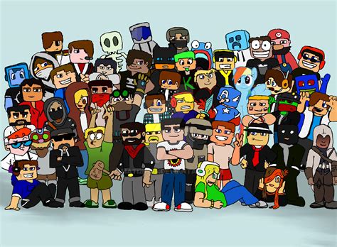 50 players in Minecraft by MatiZ1994 on DeviantArt