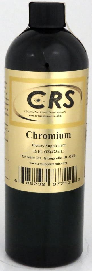 Chromium Dietary Supplement - CR Supplements