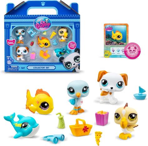 Littlest Pet Shop Collector Set - Beach Besties | Little pet shop toys, Lps littlest pet shop ...