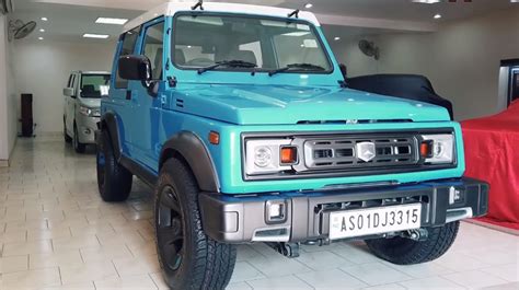 This Modified Maruti Suzuki Gypsy Gets A Neo-Retro Makeover